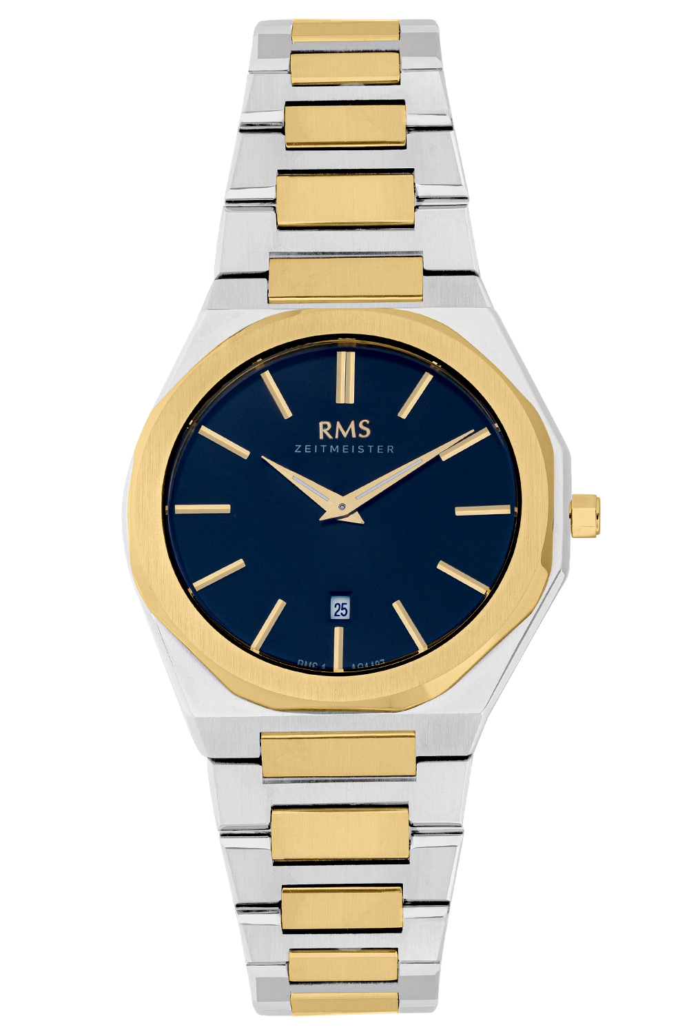 ساعة ار ام اس للرجال بسوار معدني 