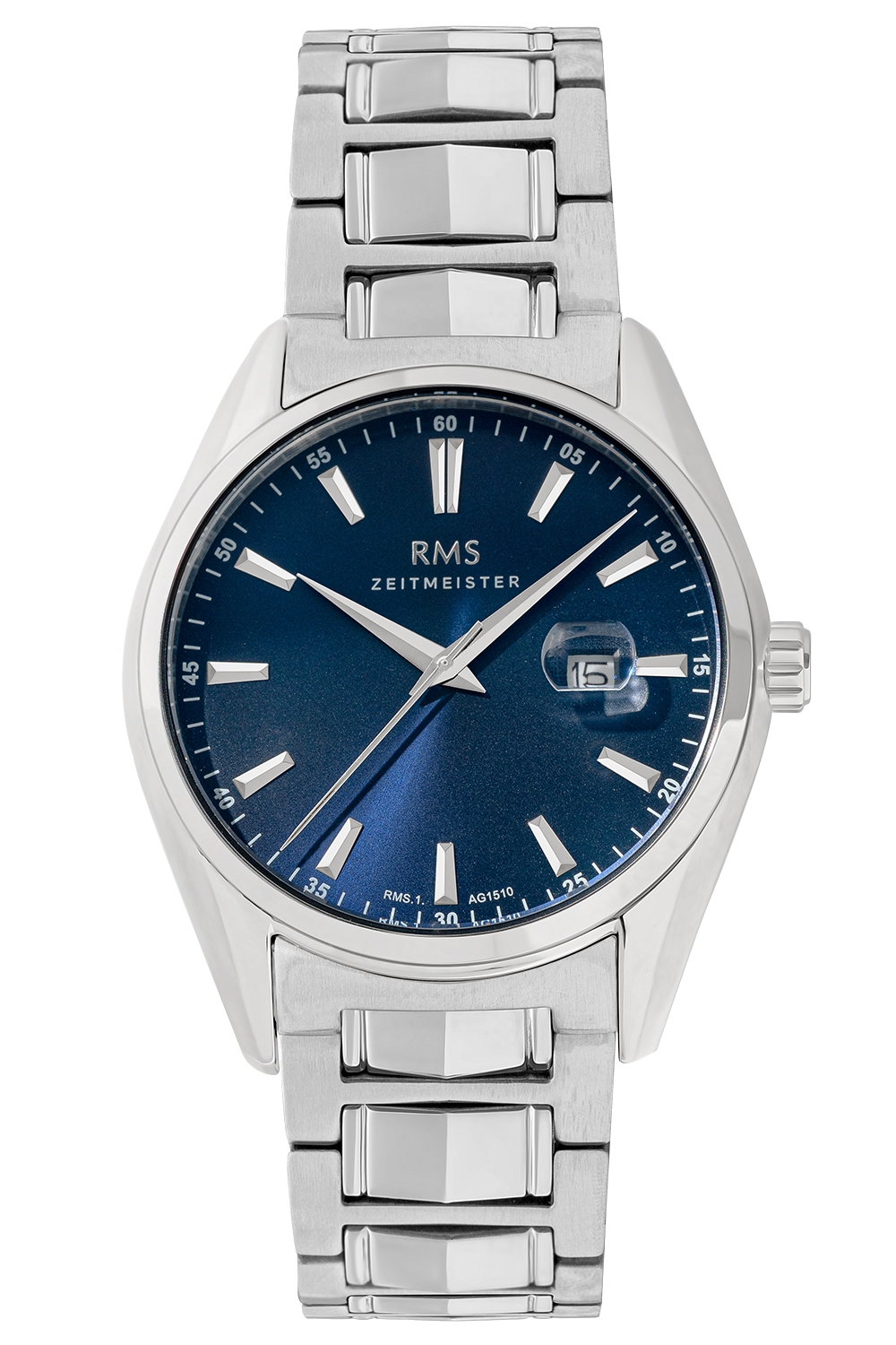 ساعة ار ام اس للرجال بسوار معدني 