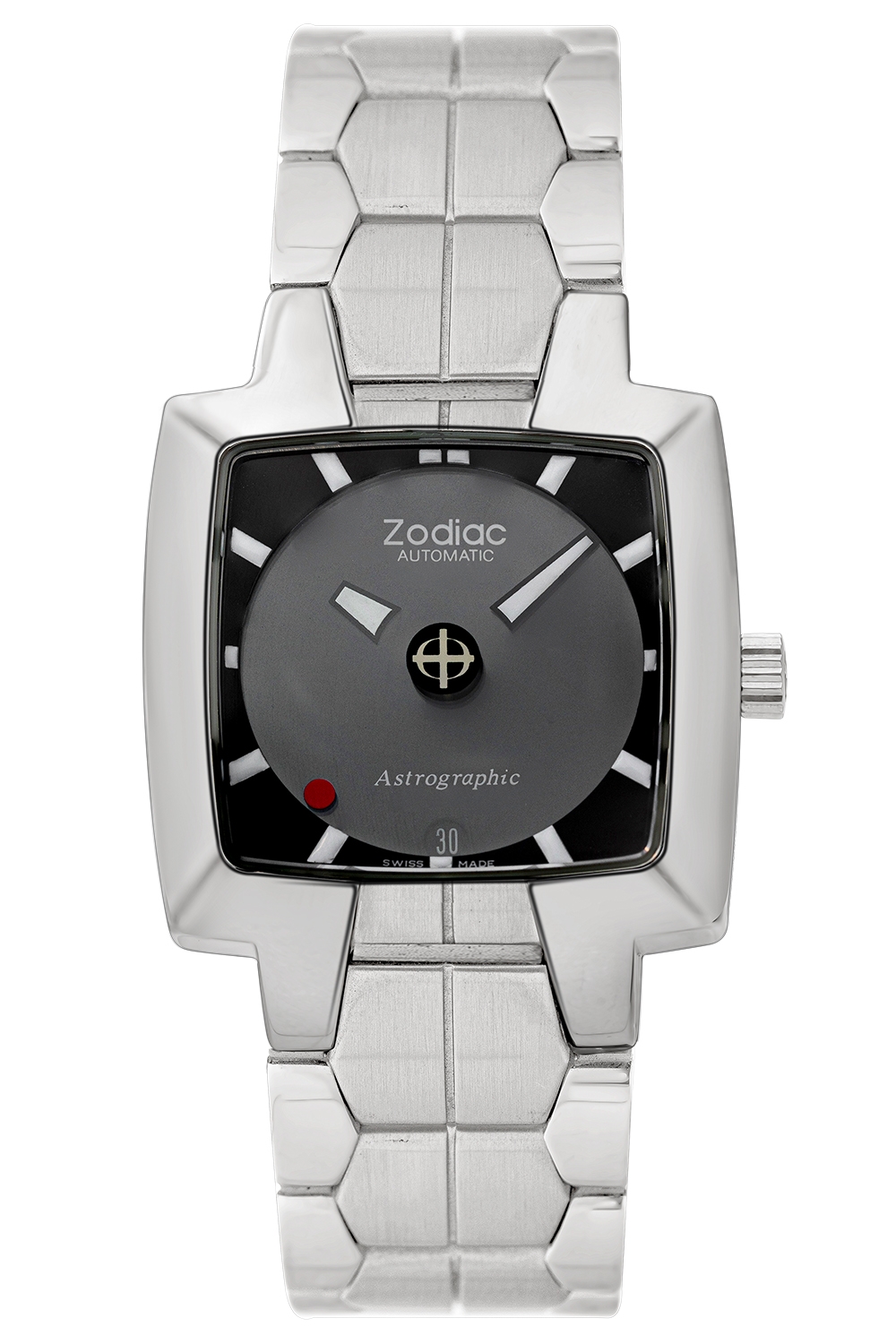 ساعة زودياك الفلكية الأوتوماتيكية مع تاج خيط