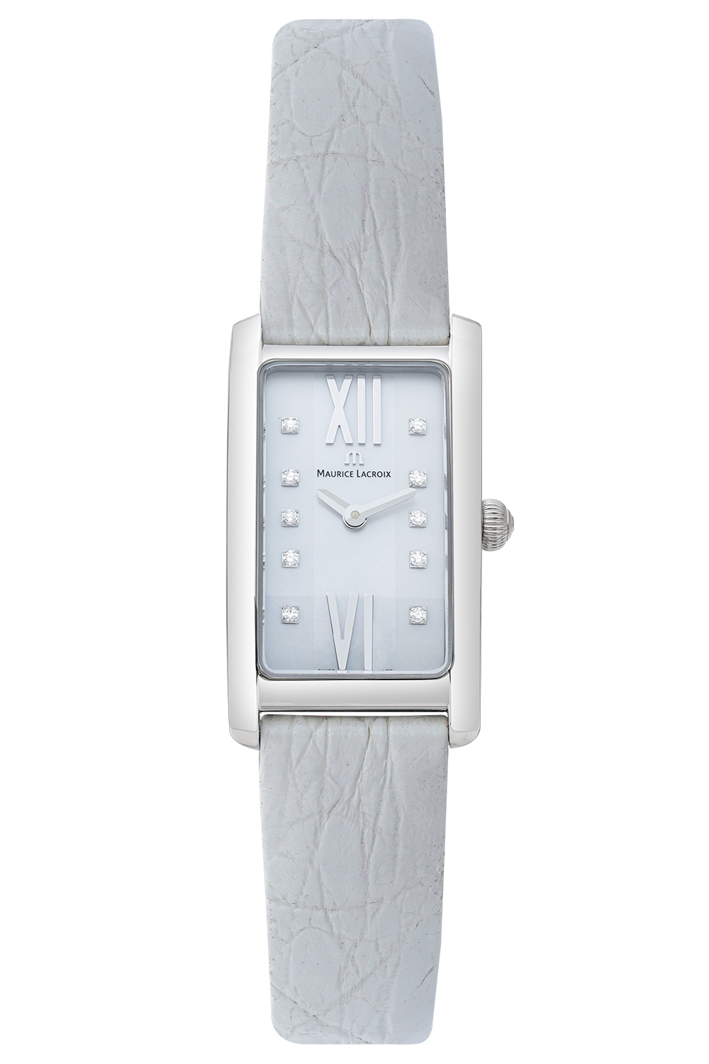 ساعة موريس لاكروا النسائية بسوار جلدي